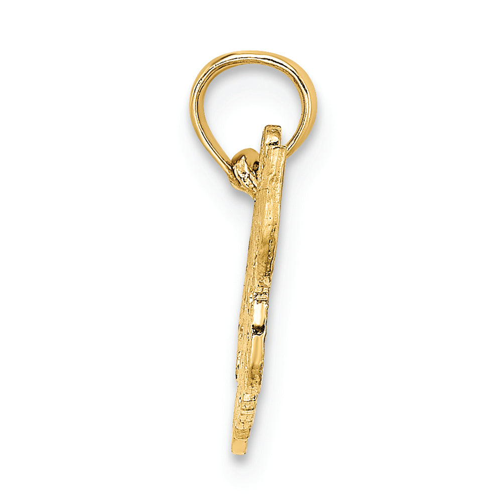 FJC Finejewelers 14k Yellow Gold Hockey Mom Charm