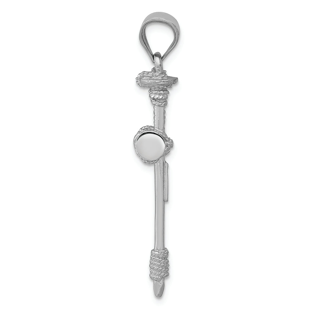 FJC Finejewelers 14k White Gold Nail Cross Charm