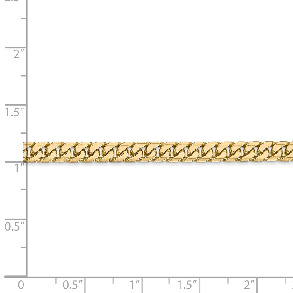 FJC Finejewelers 20 Inch 14k 4.3mm Domed Curb Chain Necklace