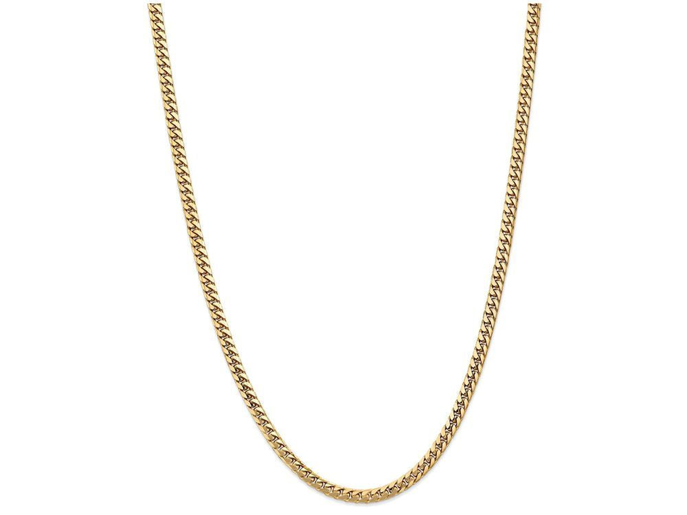 FJC Finejewelers 24 Inch 14k 4.3mm Domed Curb Chain Necklace