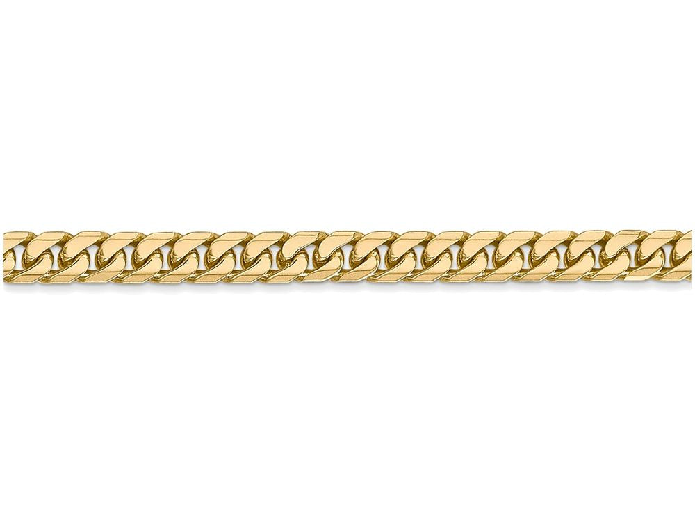 FJC Finejewelers 8 Inch 14k Yellow Gold 4.3mm Domed Curb Chain Bracelet