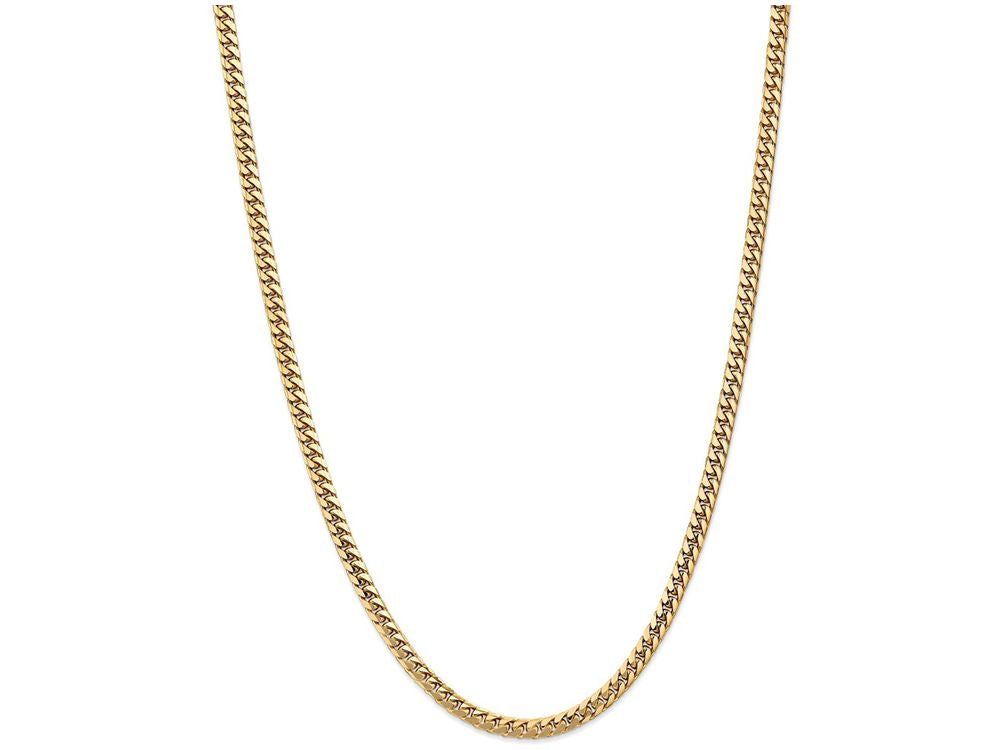 FJC Finejewelers 8 Inch 14k Yellow Gold 4.3mm Domed Curb Chain Bracelet