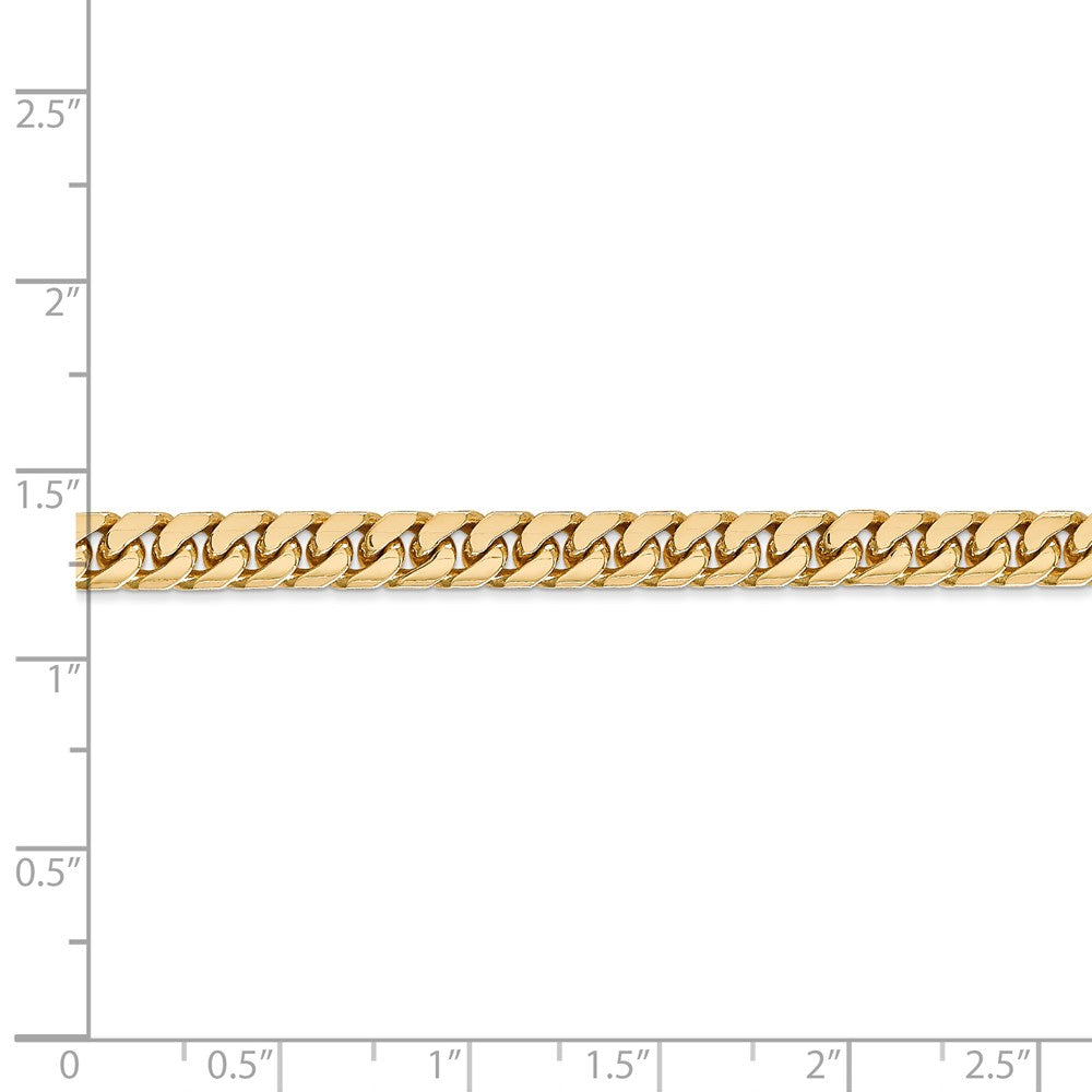 FJC Finejewelers 24 Inch 14k 5mm Domed Curb Chain Necklace