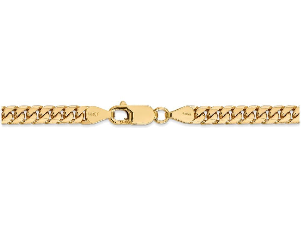 FJC Finejewelers 8 Inch 14k Yellow Gold 5mm Domed Curb Chain Bracelet