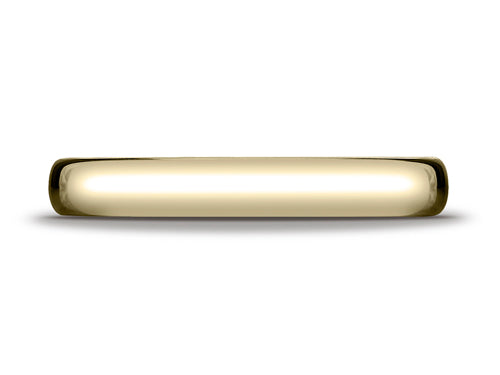 Benchmark 10k Gold 3.5mm European Comfort-fit Ring