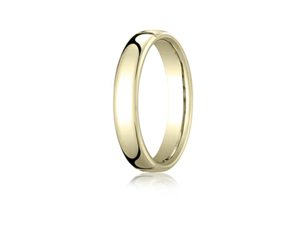 Benchmark 10k Gold 4.5mm European Comfort-fit Ring