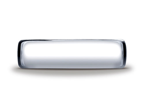 Benchmark Cobalt Chrome 6.5mm European Comfort-fit Design Ring