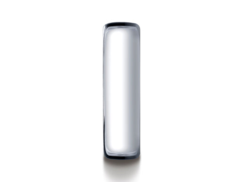 Benchmark Cobalt Chrome 6.5mm European Comfort-fit Design Ring