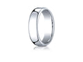 Benchmark Cobalt Chrome 6.5mm European Comfort-fit Design Ring