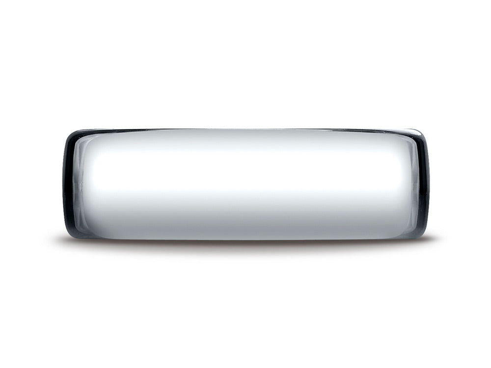 Benchmark 18k White Gold 7.5mm European Comfort-fit Ring