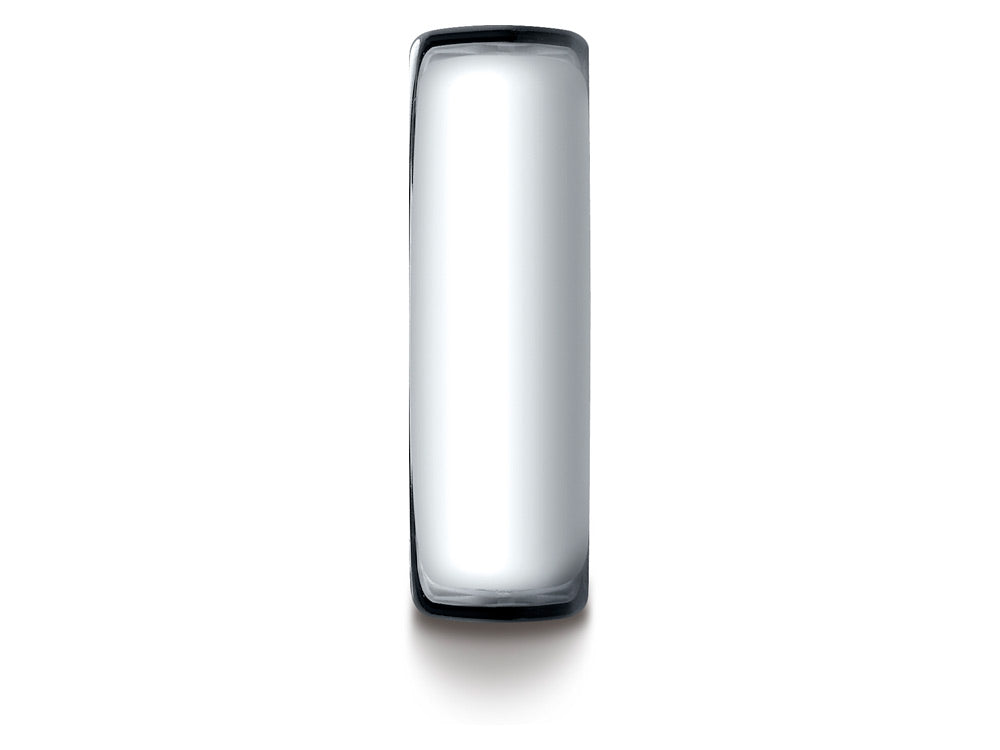 Benchmark 18k White Gold 7.5mm European Comfort-fit Ring