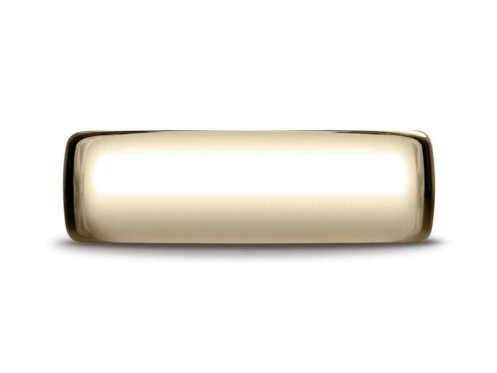 Benchmark 18k White Gold 7.5mm European Comfort-fit Ring