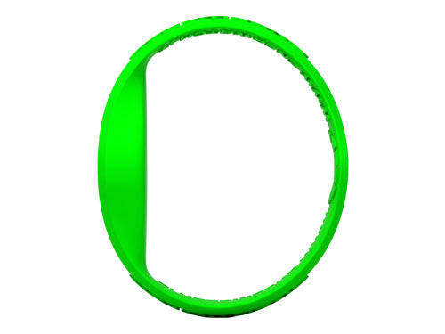 Enerwatch by Pixelmoda Power Silicone Watch Green With White Letters Large Size