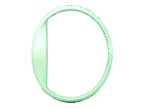 Enerwatch by Pixelmoda Power Silicone Watch Cyan (Light Blue) With White Letters Large Size