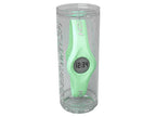Enerwatch by Pixelmoda Power Silicone Watch Cyan (Light Blue) With White Letters Large Size
