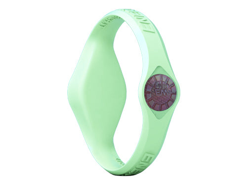 Enerwatch by Pixelmoda Power Silicone Watch Cyan (Light Blue) With White Letters Large Size