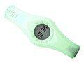 Enerwatch by Pixelmoda Power Silicone Watch Cyan (Light Blue) With White Letters Large Size