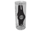 Enerwatch by Pixelmoda Power Silicone Watch Black With White Letters Large Size