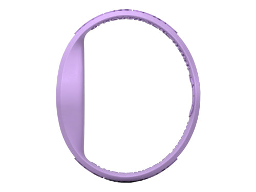 Enerwatch by Pixelmoda Power Silicone Watch Violet With White Letters Large Size