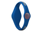Enerwatch by Pixelmoda Power Silicone Watch Blue With White Letters Large Size