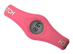 Enerwatch by Pixelmoda Power Silicone Watch Red With White Letters Large Size
