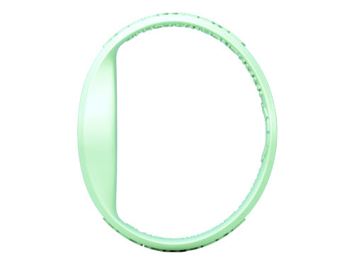 Enerwatch by Pixelmoda Power Silicone Watch Cyan (Light Blue) With White Letters Medium Size