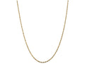 FJC Finejewelers 8 Inch 14k Yellow Gold 1.8mm Bright-cut Extra-light Rope Chain Bracelet