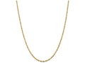 FJC Finejewelers 7 Inch 14k Yellow Gold 2.5mm Bright-cut Extra-light Rope Chain Bracelet