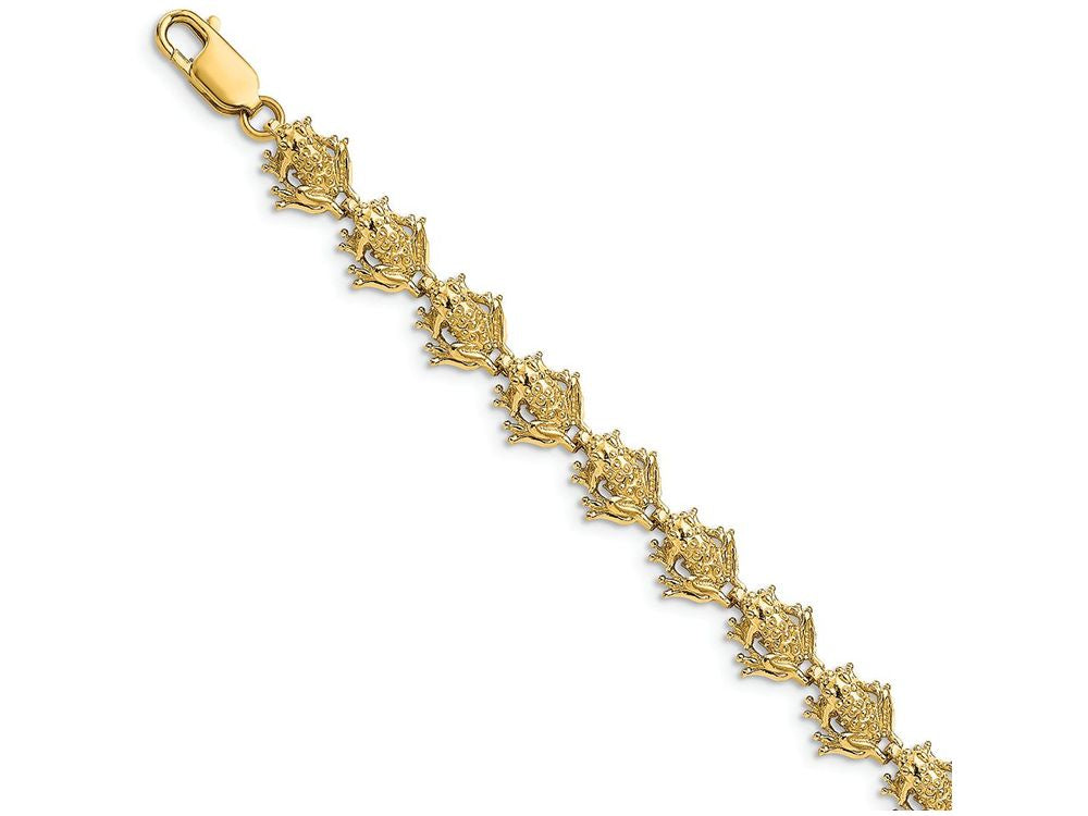 FJC Finejewelers Mini Frog Link Bracelet