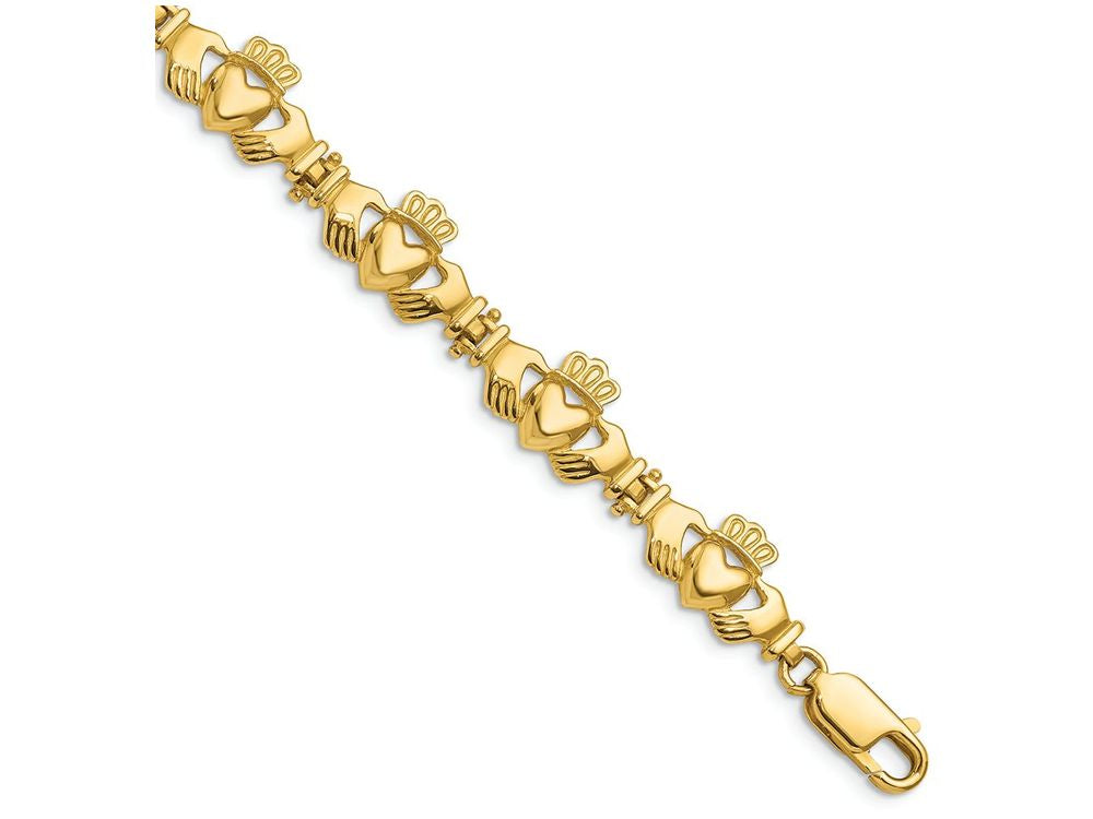 FJC Finejewelers Claddagh Link Bracelet Polish