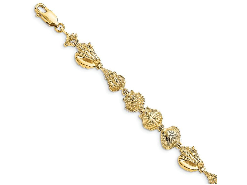 FJC Finejewelers Misc. Shell Link Bracelet