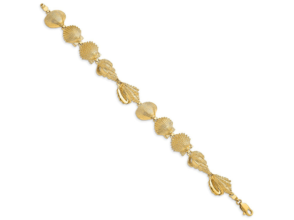 FJC Finejewelers Misc. Shell Link Bracelet