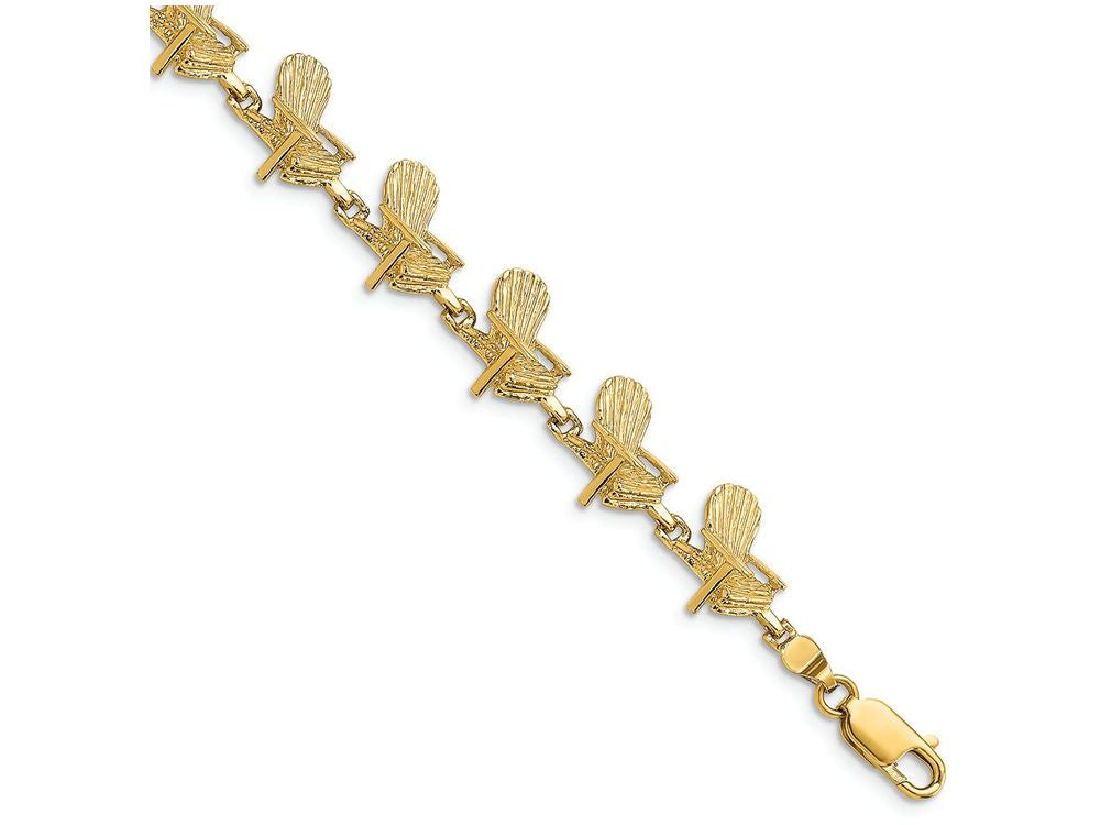 FJC Finejewelers Beach Chair Bracelet (adirondack Style)