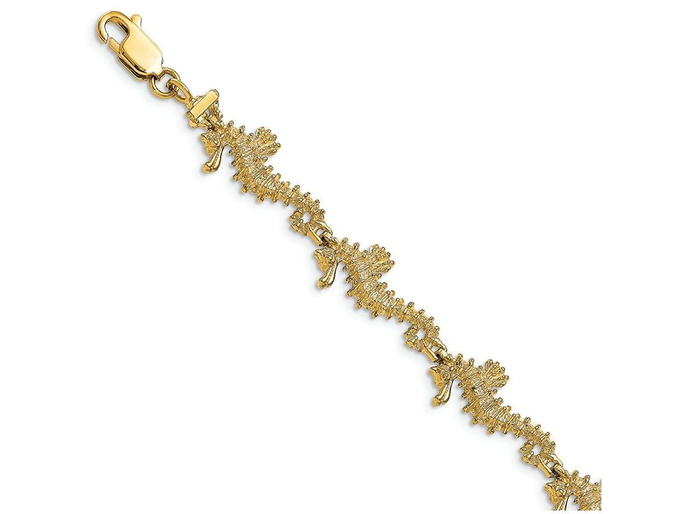 FJC Finejewelers 3d Seahorse Bracelet