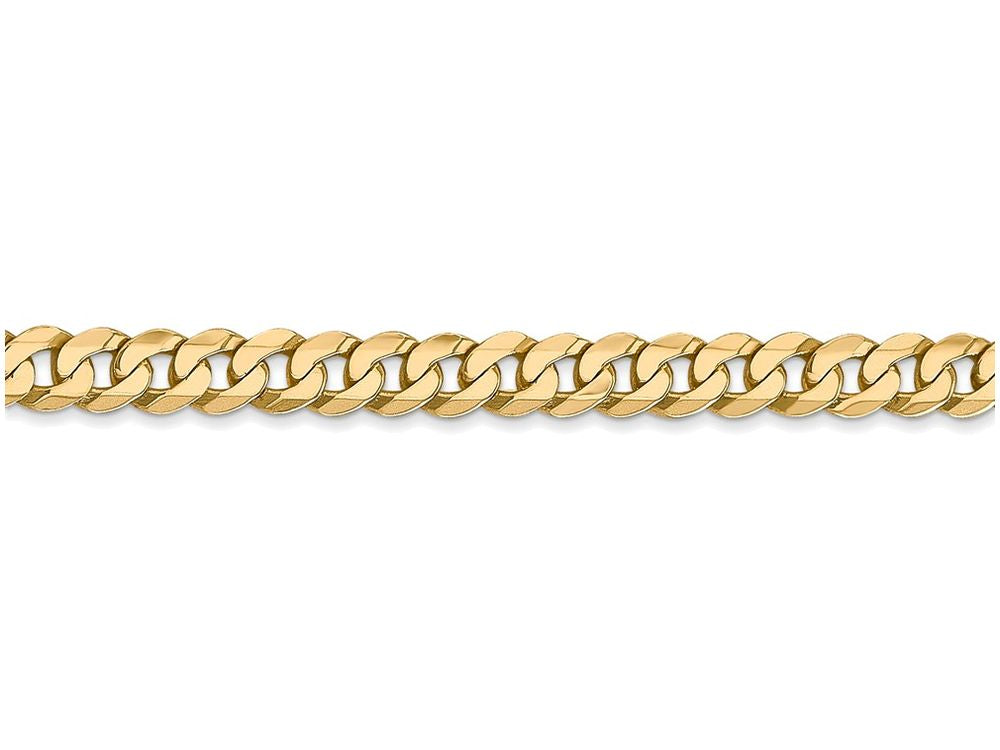 FJC Finejewelers 20 Inch 14k Yellow Gold 4.6mm Beveled Curb Chain Necklace