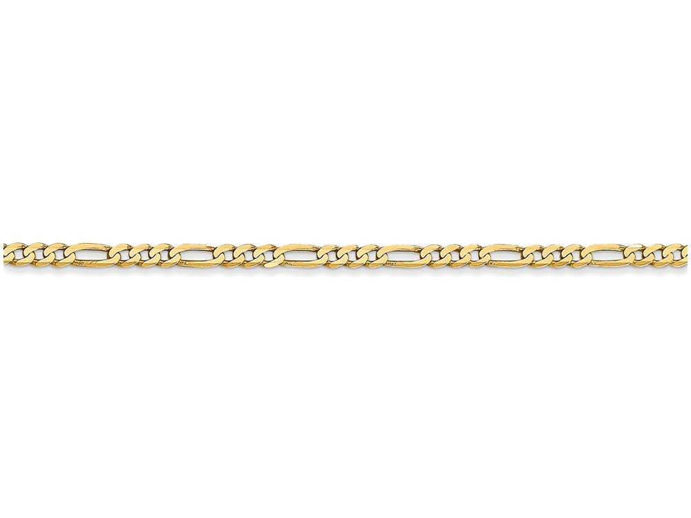 FJC Finejewelers 30 Inch 14k Yellow Gold 2.25mm Flat Figaro Chain Necklace