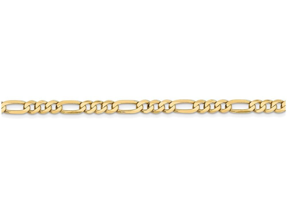 FJC Finejewelers 24 Inch 14k Yellow Gold 4.75mm Flat Figaro Chain Necklace