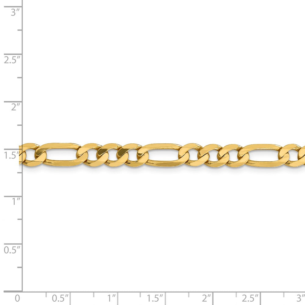 FJC Finejewelers 30 Inch 14k 6.25mm Flat Figaro Chain Necklace