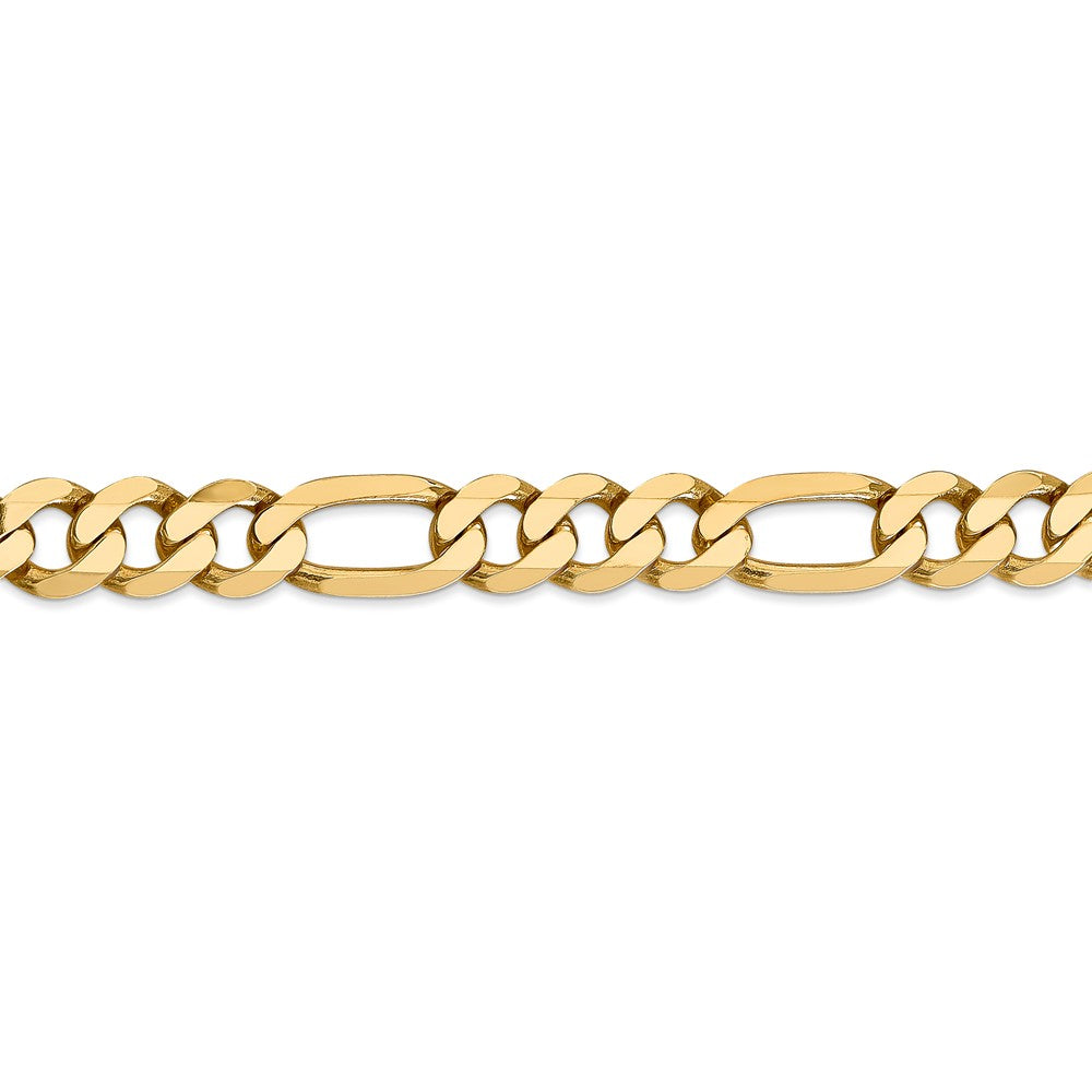 FJC Finejewelers 24 Inch 14k 8.75mm Flat Figaro Chain Necklace