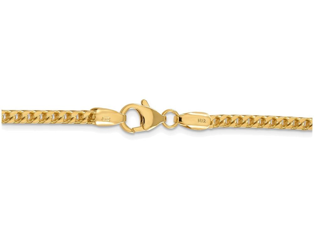 FJC Finejewelers 18 Inch 14k Yellow Gold 3mm Franco Chain Necklace