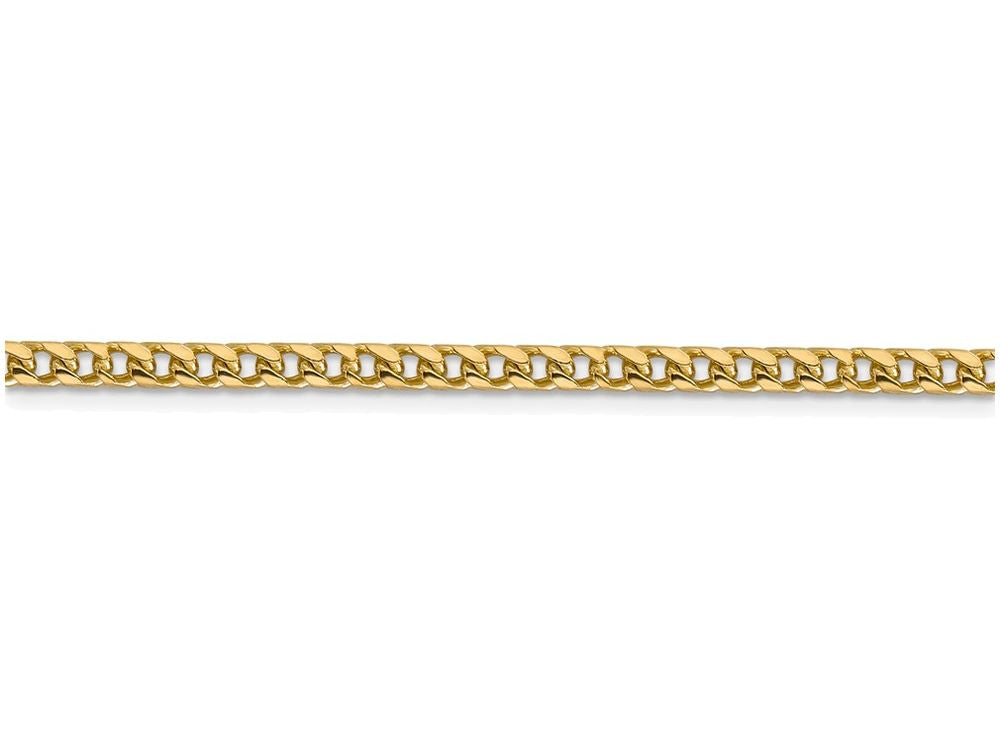 FJC Finejewelers 20 Inch 14k Yellow Gold 3mm Franco Chain Necklace