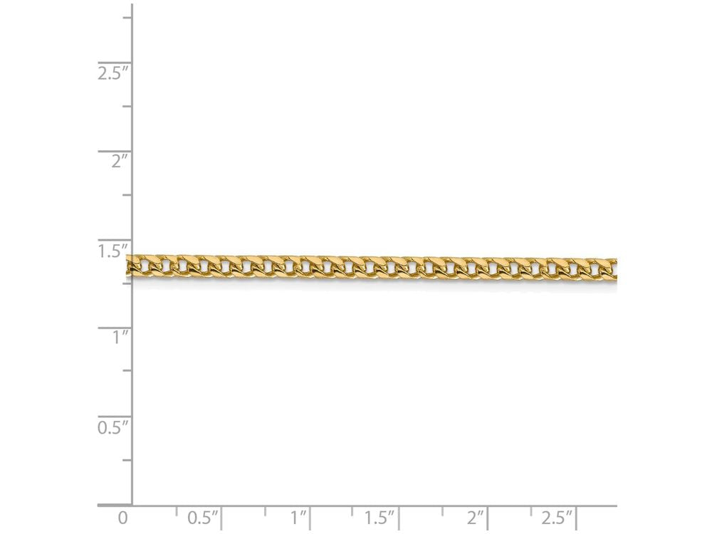 FJC Finejewelers 20 Inch 14k Yellow Gold 3mm Franco Chain Necklace