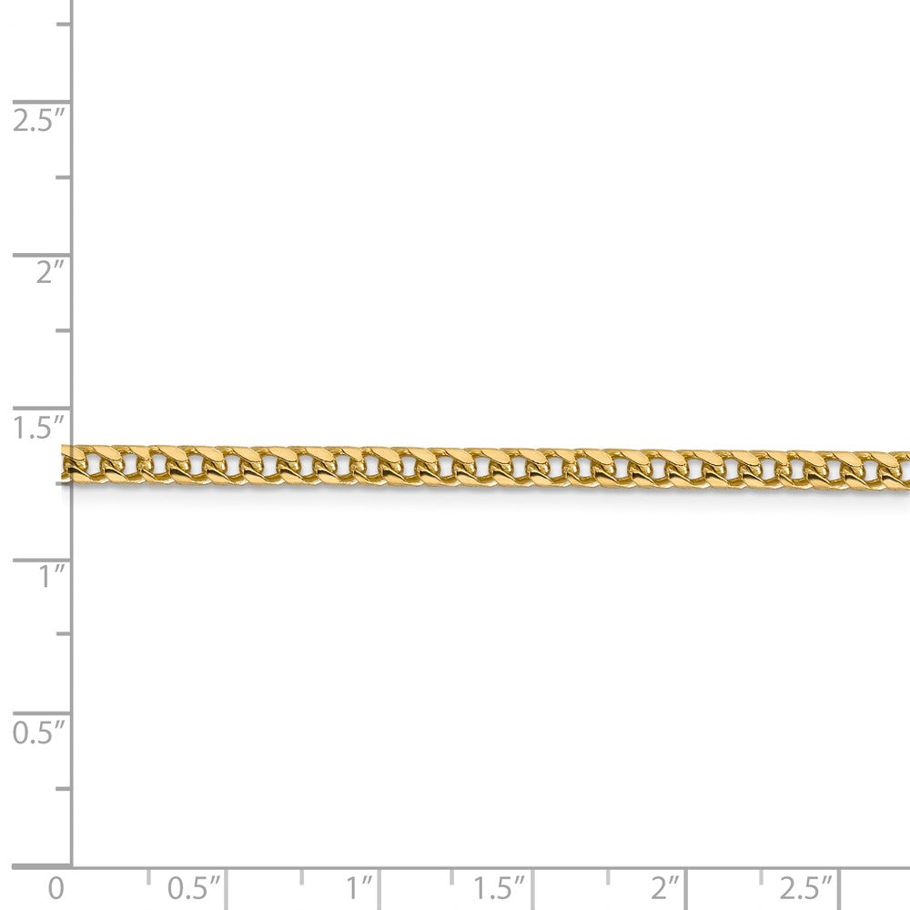FJC Finejewelers 24 Inch 14k 3mm Franco Chain Necklace