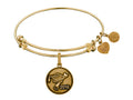 Brass With Yellow Finish Class Of 2016 Graduation Cap+diploma Charm For Angelica Collection Bangle