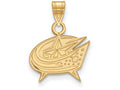 Sterling Silver Gp Nhl Logoart Columbus Blue Jackets Small Pendant