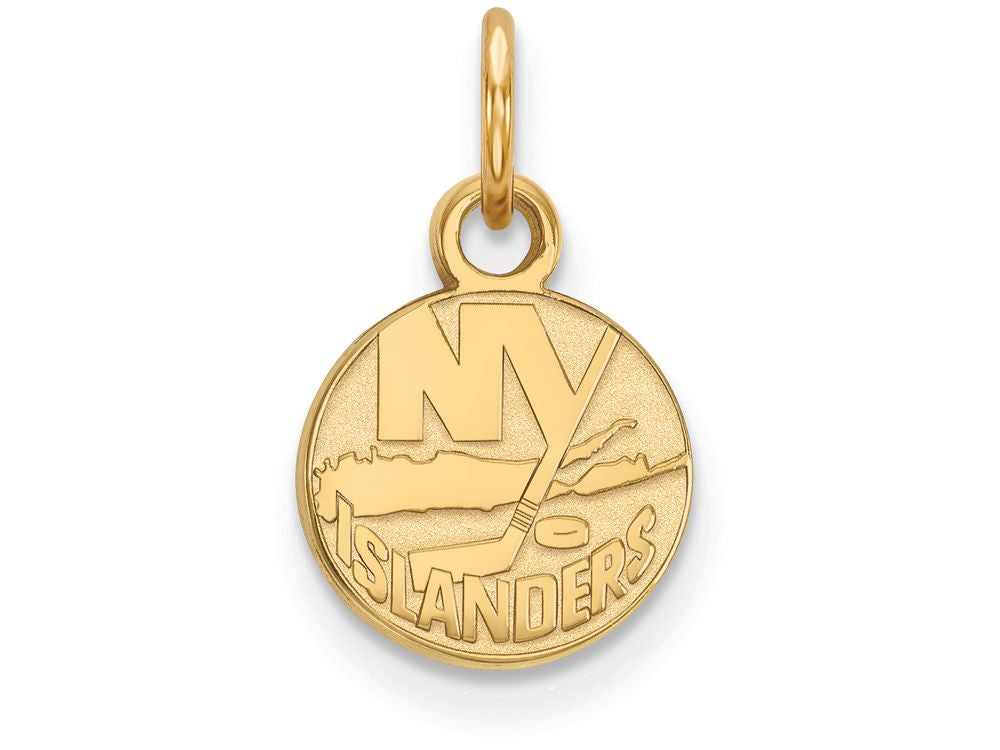 Sterling Silver Gp Nhl Logoart New York Islanders Extra Small Pendant