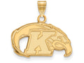 Logoart Sterling Silver Gp Kent State University Small Pendant