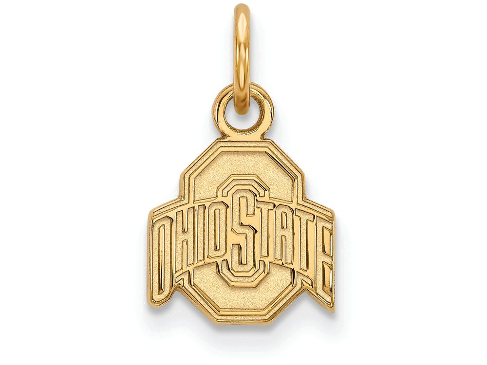 Logoart Sterling Silver Gp Ohio State University Extra Small Pendant