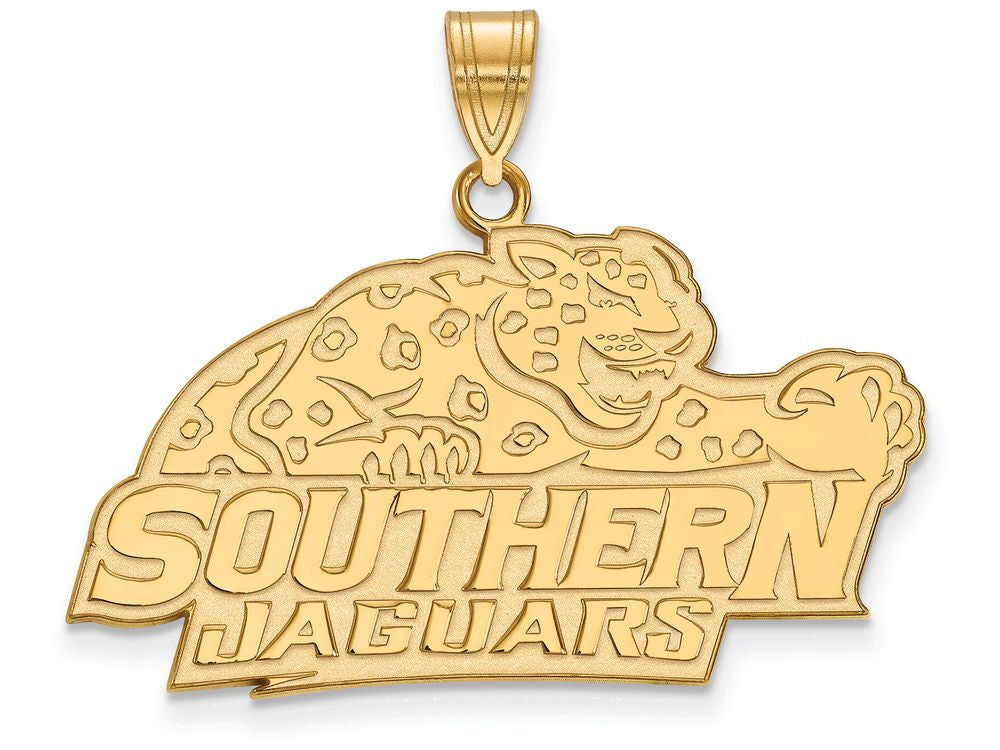 Logoart Sterling Silver Gp Southern University Large Pendant