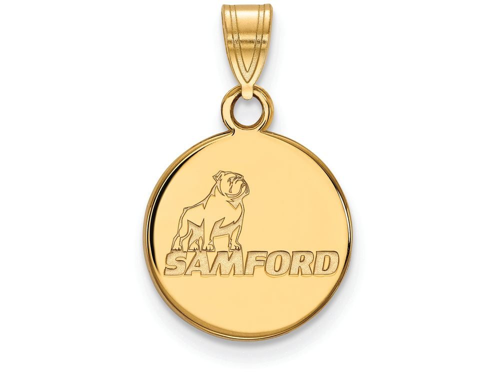Logoart Sterling Silver Gp Samford University Small Pendant